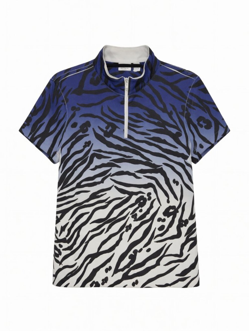 Zenergy by Chico's Women's Golf Top Size 2 Blue